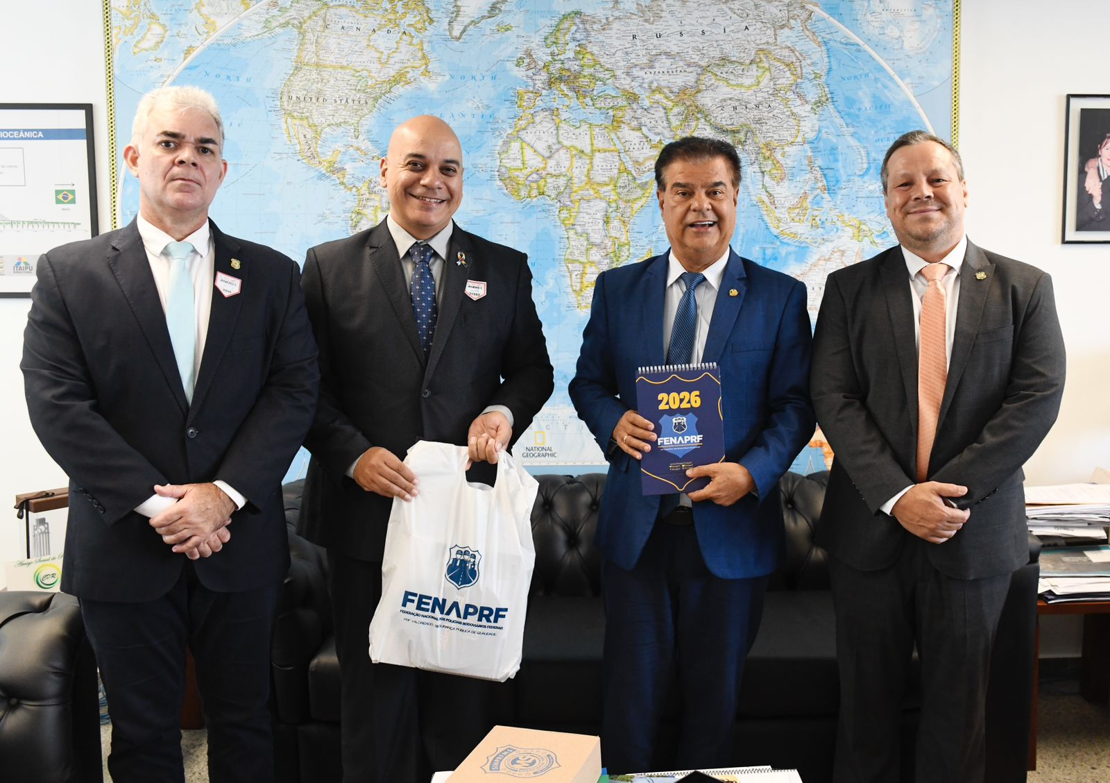 SINPRF/MS apresenta proposta de emenda à PEC 18/25 ao senador Nelsinho Trad