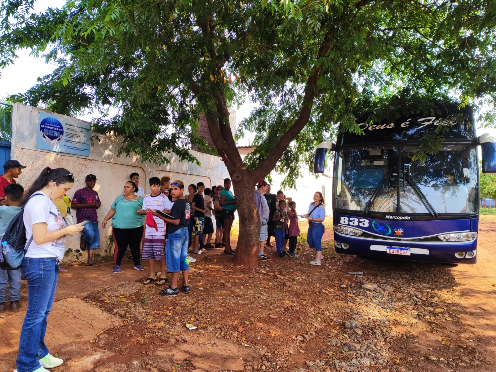 Passeio ao Parque das Nações Indígenas reúne famílias da Evangelização do CEAB