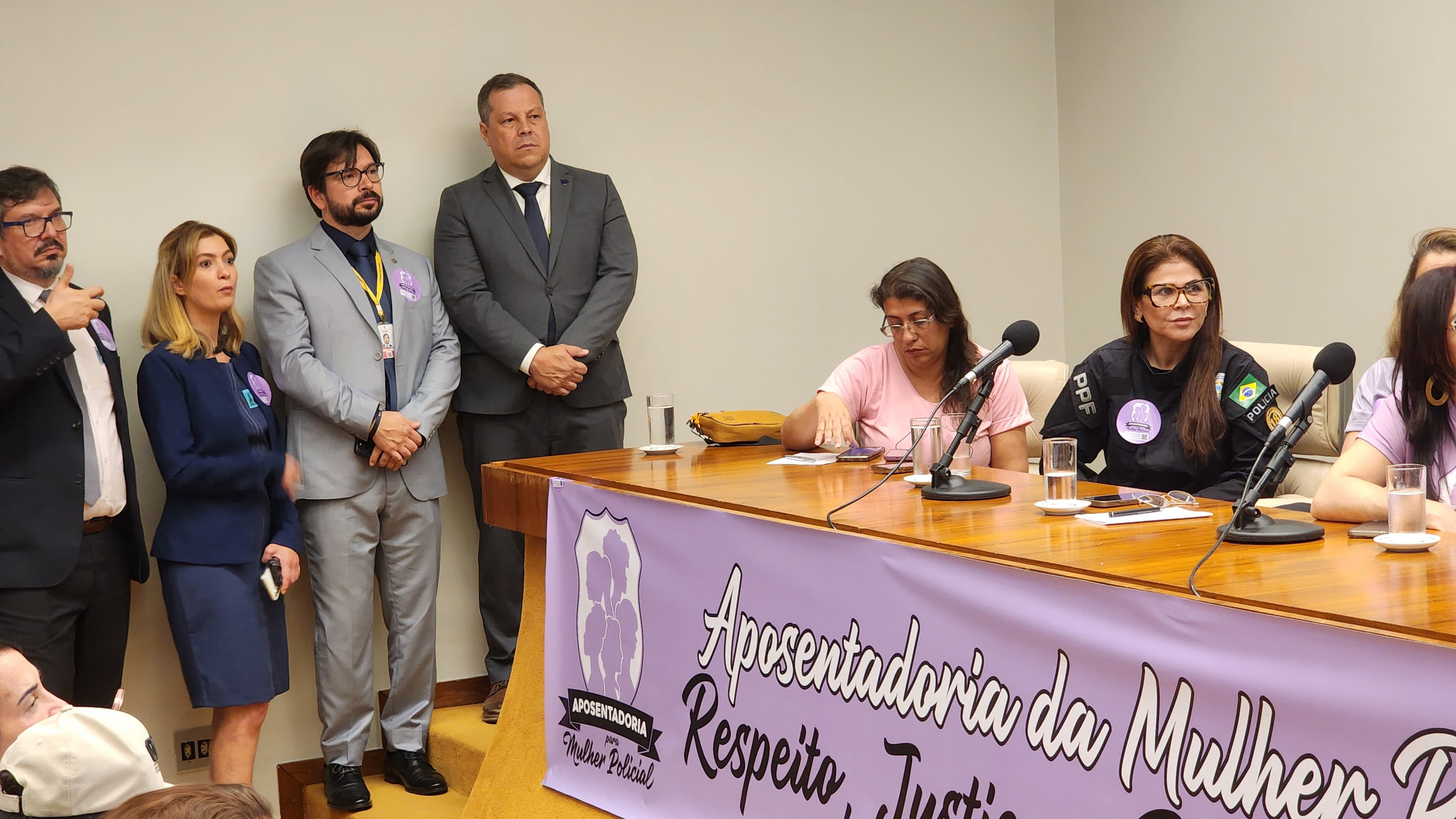 Mobilização nacional reforça poio à Pec da aposentadoria diferenciada para mulheres policiais