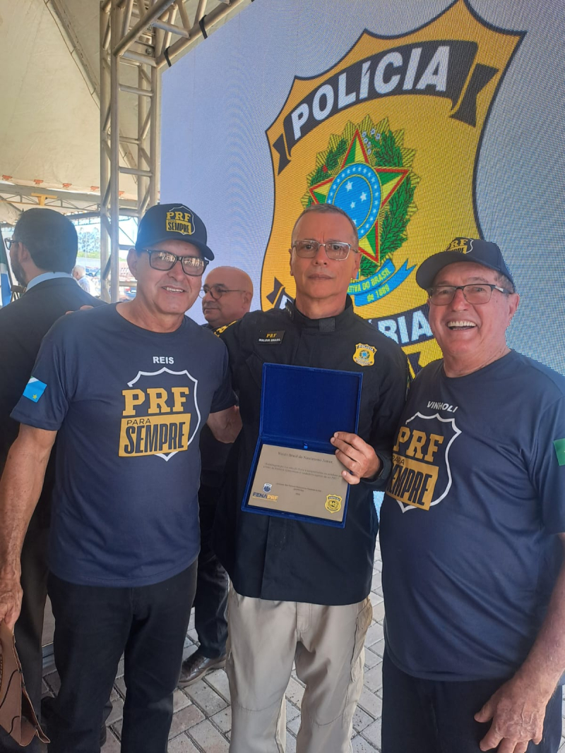 Comitiva do SINPRF/MS prestigia inauguração da nova Delegacia de Dourados (MS)