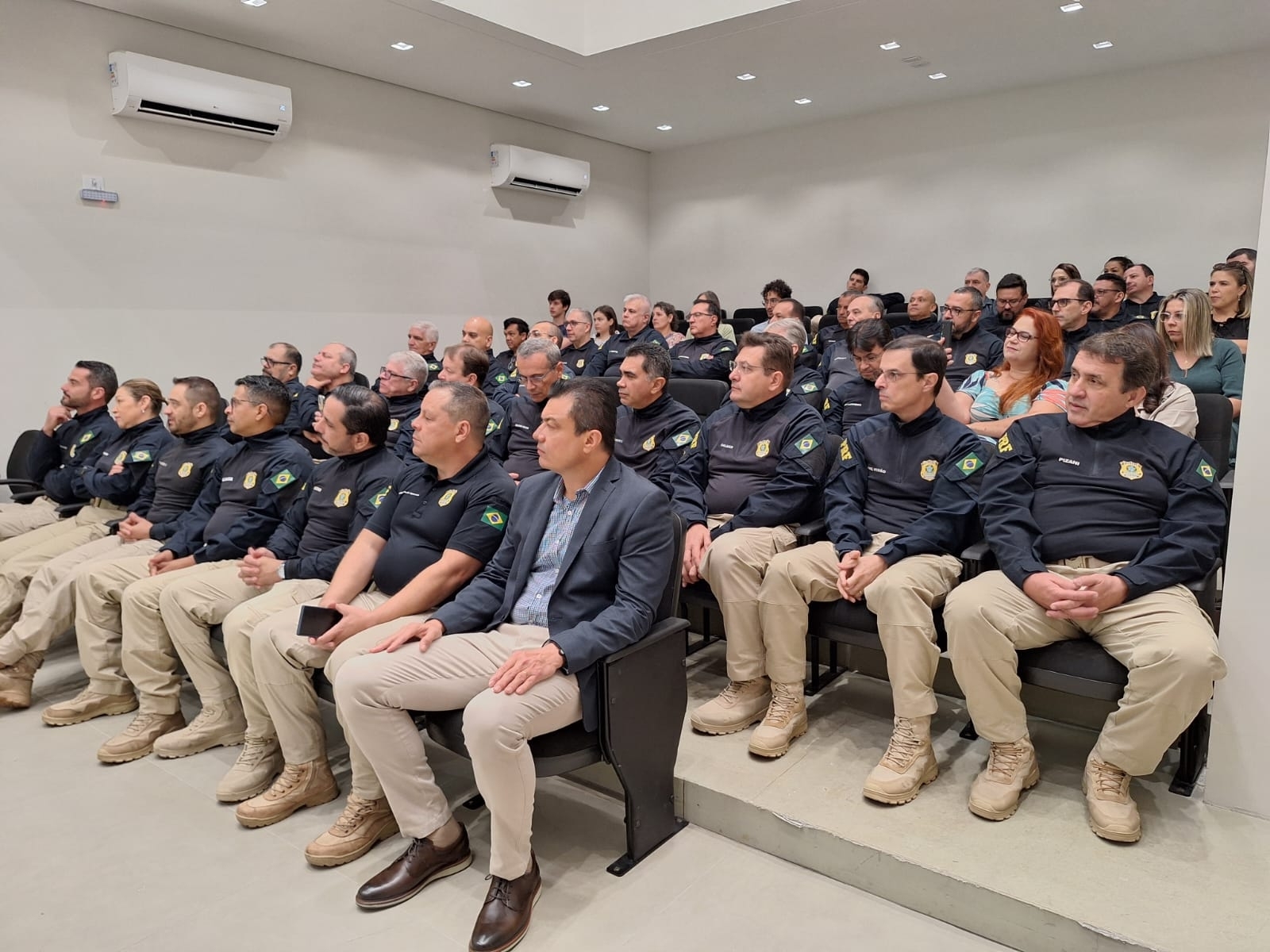 Turma da PRF de 1994 recebe homenagem Campo Grande 23 de julho de 2024 às 16:59